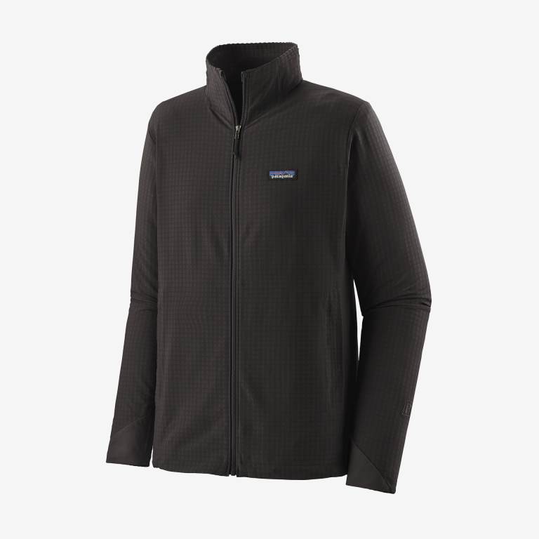 Chaquetas Patagonia R1Â® TechFace Hombre Negros | GhPiBGHw