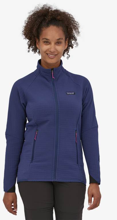 Chaquetas Patagonia R2Â® TechFace Mujer Azules | P7TgjBX9