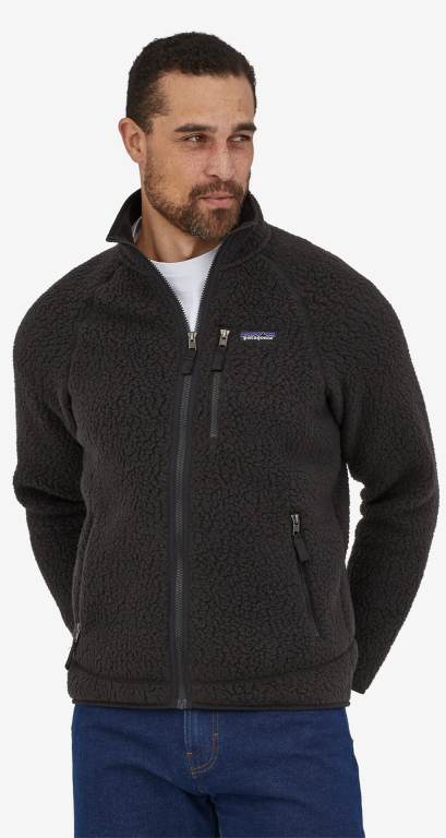 Chaquetas Patagonia Retro Pile Hombre Negros | whbyOQ05