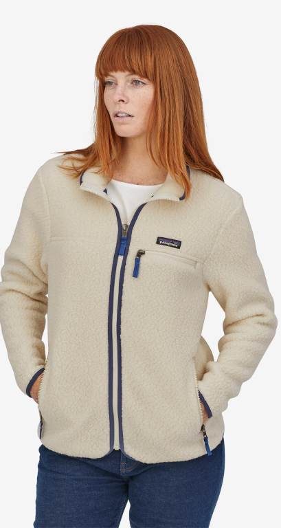 Chaquetas Patagonia Retro Pile Mujer Beige | aRAGvEwr