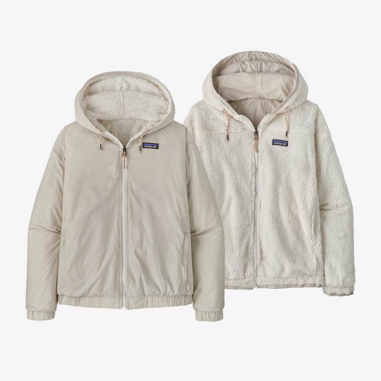 Chaquetas Patagonia Reversible Cambria Mujer Blancos | 1pU6DzH1