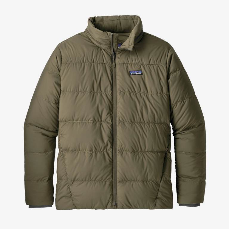 Chaquetas Patagonia Silent Down Hombre Verdes | YzvTSSV7