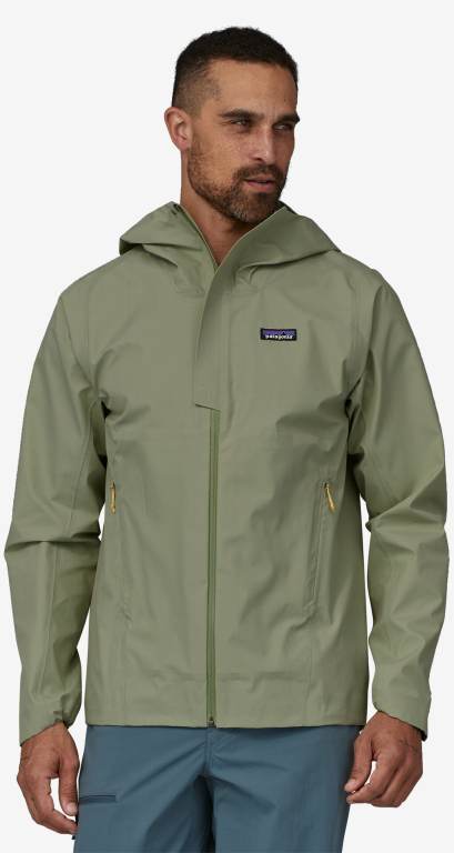 Chaquetas Patagonia Slate Sky Rain Hombre Verdes | FXGbXeyV