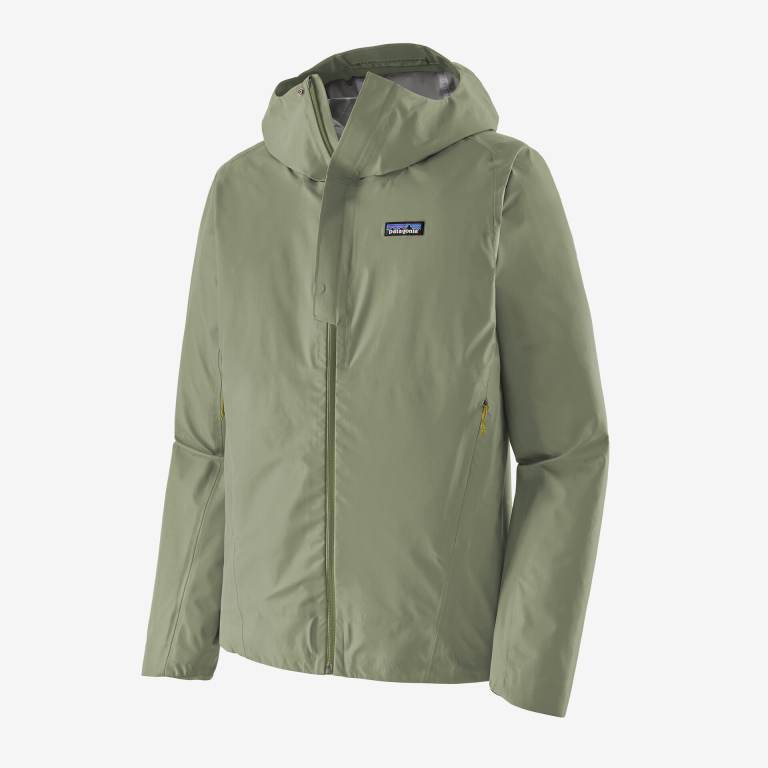 Chaquetas Patagonia Slate Sky Rain Hombre Verdes | FXGbXeyV