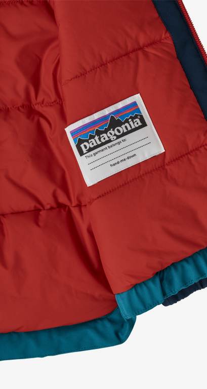 Chaquetas Patagonia Snow Pile Niños Azules | 726LKjNe