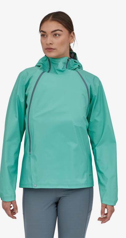 Chaquetas Patagonia Storm Racer Correr Mujer Turquesa | FLvVqMOD