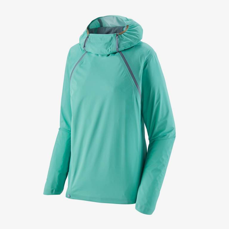 Chaquetas Patagonia Storm Racer Correr Mujer Turquesa | FLvVqMOD