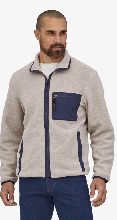 Chaquetas Patagonia SynchillaÂ® Hombre Beige | JZVEEgJt