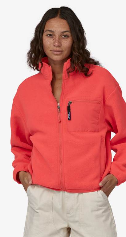 Chaquetas Patagonia SynchillaÂ® Mujer Coral | qGgByxS4