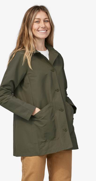 Chaquetas Patagonia Transitional Trench Mujer Verdes | 9wWlWwtw