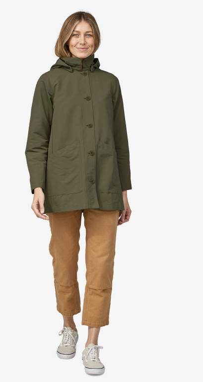 Chaquetas Patagonia Transitional Trench Mujer Verdes | 9wWlWwtw