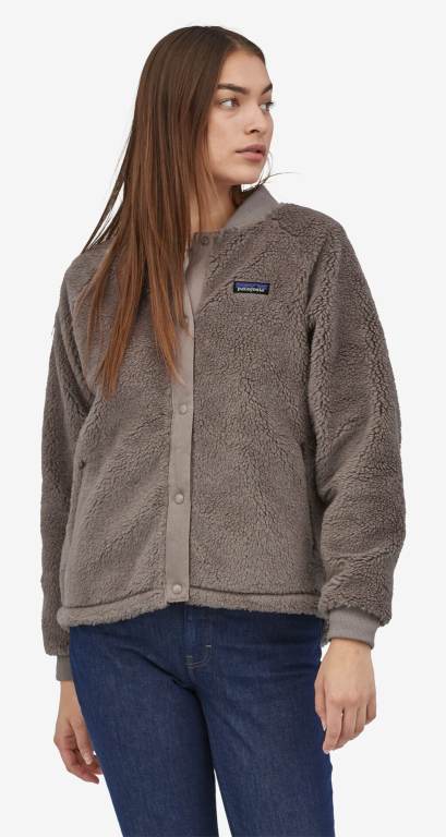 Chaquetas Patagonia Woolyester Pile Bomber Mujer Grises Marrom | b240XMni