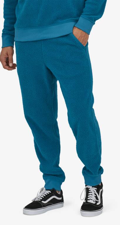 Pantalones De Vellón Patagonia Shearling Hombre Azules | EHAdca4D