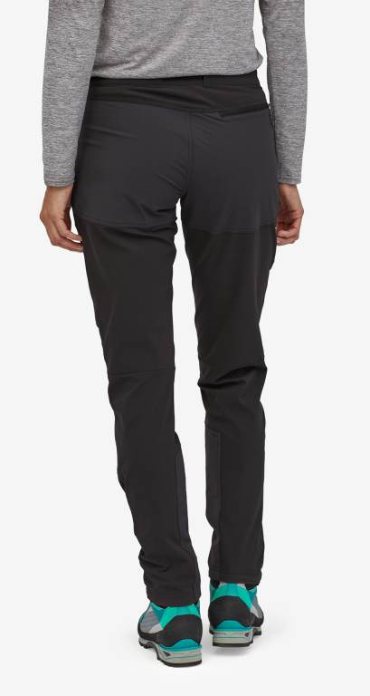 Pantalones Patagonia Altvia Alpine Rock Climbing - Regular Mujer Negros | KAliLMHm