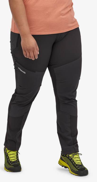 Pantalones Patagonia Altvia Alpine Rock Climbing - Regular Mujer Negros | KAliLMHm