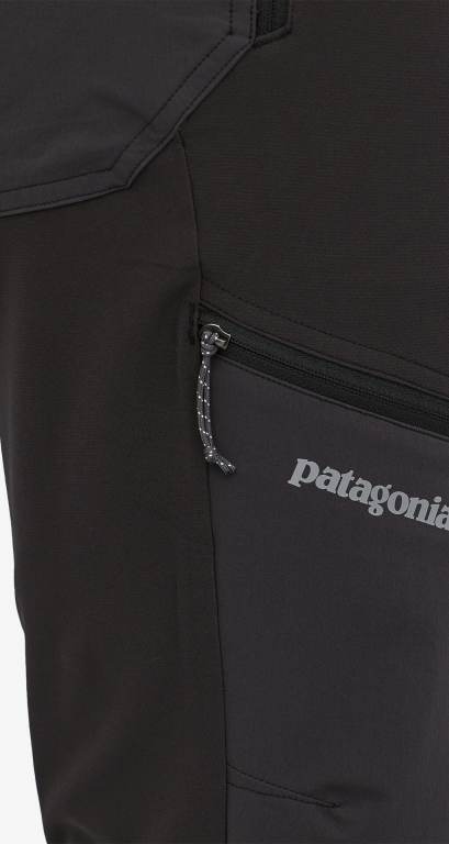 Pantalones Patagonia Altvia Alpine Rock Climbing - Regular Mujer Negros | KAliLMHm