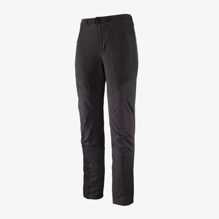 Pantalones Patagonia Altvia Alpine Rock Climbing - Regular Mujer Negros | KAliLMHm