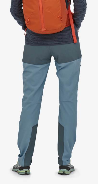 Pantalones Patagonia Altvia Alpine Rock Climbing - Regular Mujer Grises Claro | SEGsWycG