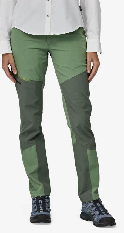 Pantalones Patagonia Altvia Alpine Rock Climbing - Corta Mujer Verdes | iU1v2Ng3