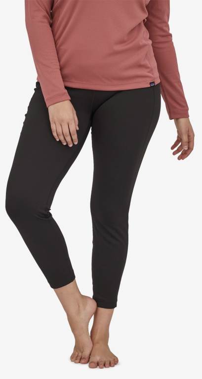 Pantalones Patagonia CapileneÂ® Midweight Baselayer Mujer Negros | MhTXnkUJ