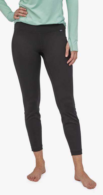 Pantalones Patagonia CapileneÂ® Midweight Baselayer Mujer Negros | MhTXnkUJ