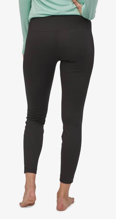 Pantalones Patagonia CapileneÂ® Midweight Baselayer Mujer Negros | MhTXnkUJ