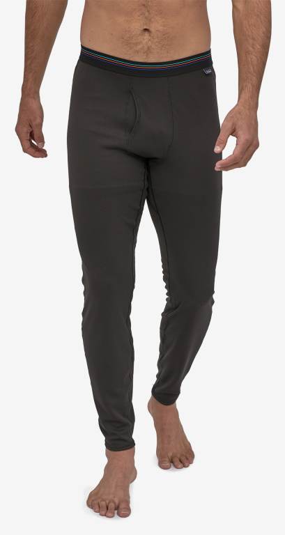 Pantalones Patagonia CapileneÂ® Midweight Baselayer Hombre Negros | XpvZUL9g