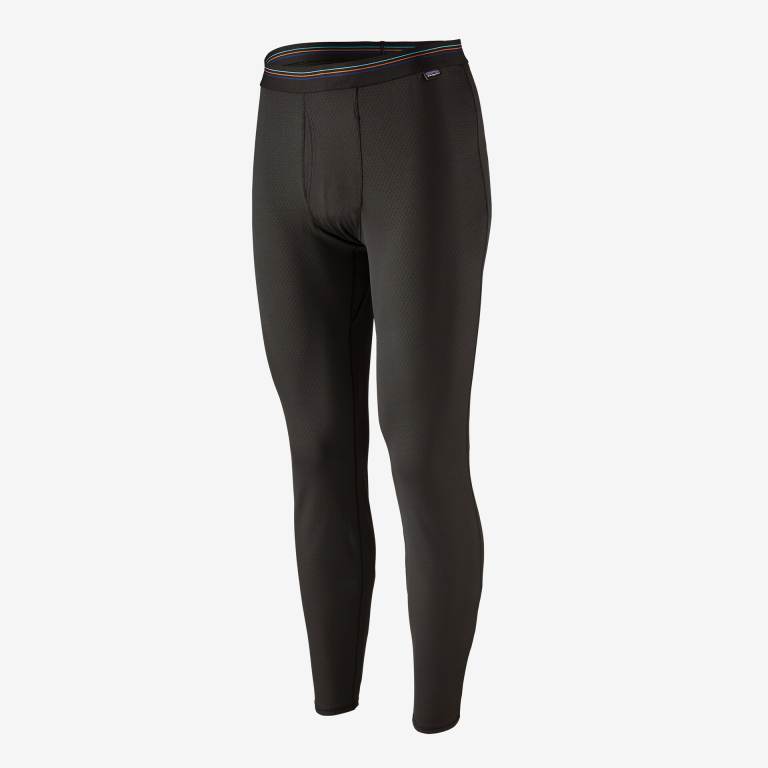 Pantalones Patagonia CapileneÂ® Midweight Baselayer Hombre Negros | XpvZUL9g