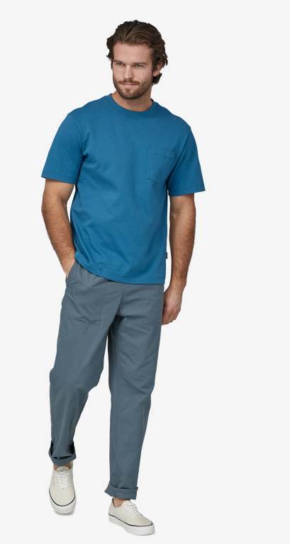 Pantalones Patagonia Funhoggers Algodon Everyday Hombre Azules | DRGsKH7g