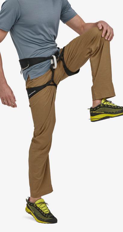 Pantalones Patagonia Hampi Rock Climbing - Regular Hombre Marrom | fR6rsyvL