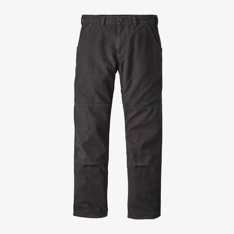 Pantalones Patagonia Iron Forge HempÂ® Lona Double Knee - Regular Hombre Negros | IWWDqnFy