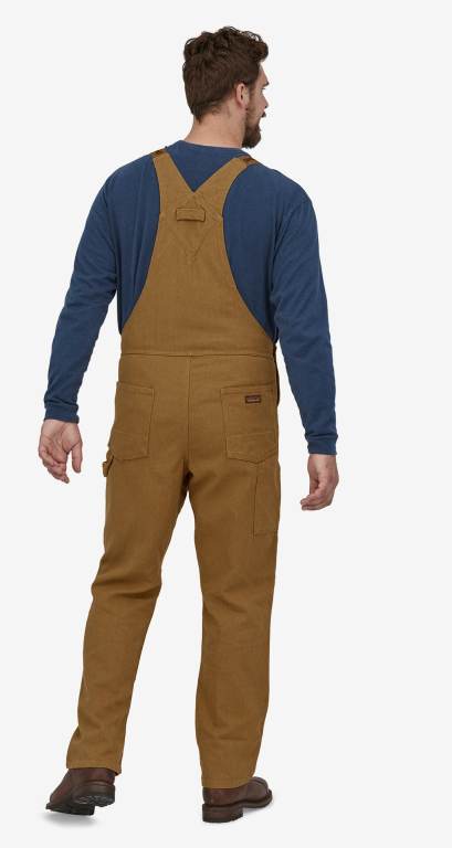 Pantalones Patagonia Iron Forge HempÂ® Lona Bib - Regular Hombre Marrom | NiCIVpaf