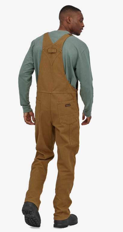 Pantalones Patagonia Iron Forge HempÂ® Lona Bib - Regular Hombre Marrom | NiCIVpaf