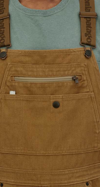 Pantalones Patagonia Iron Forge HempÂ® Lona Bib - Regular Hombre Marrom | NiCIVpaf