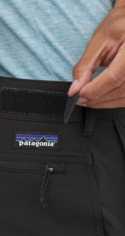 Pantalones Patagonia Point Peak Trail - Regular Hombre Negros | 0aQyNdXX