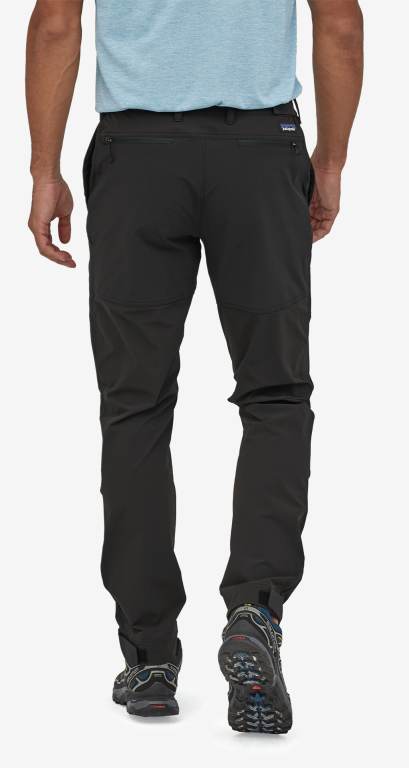 Pantalones Patagonia Point Peak Trail - Regular Hombre Negros | 0aQyNdXX