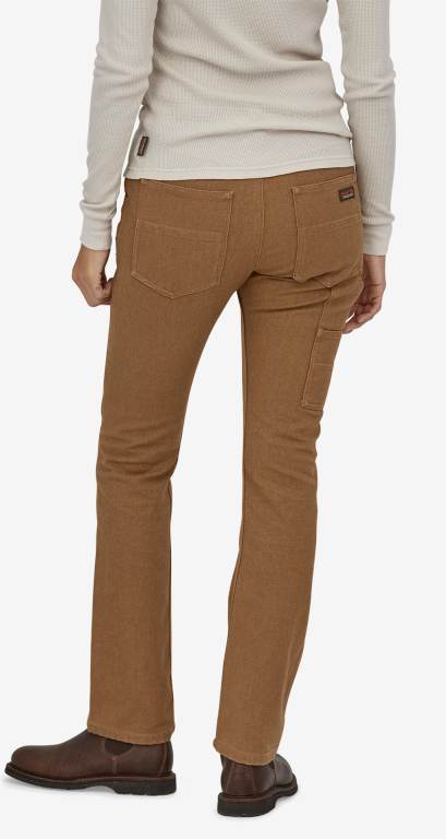 Pantalones Patagonia Slim All Seasons Hemp - Regular Mujer Marrom | 7vmRBlRt