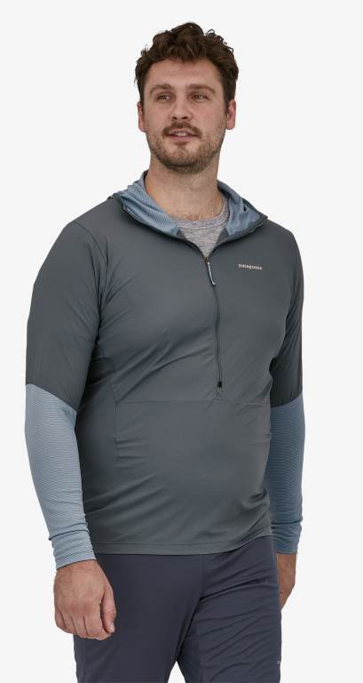 Pullover Patagonia Airshed Pro Viento Hombre Grises | asV4usjm