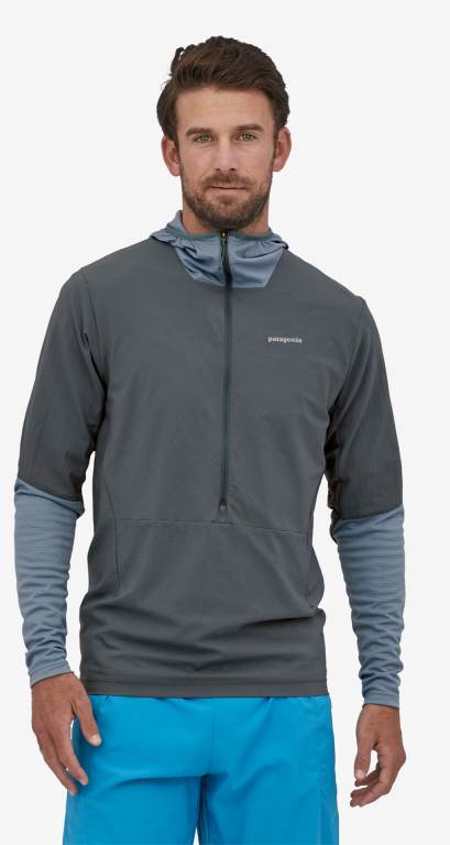 Pullover Patagonia Airshed Pro Viento Hombre Grises | asV4usjm