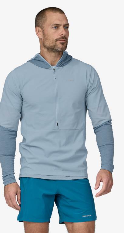 Pullover Patagonia Airshed Pro Viento Hombre Azules | tXQTPuBi