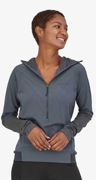 Pullover Patagonia Airshed Pro Viento Mujer Grises | uCQi9YnC