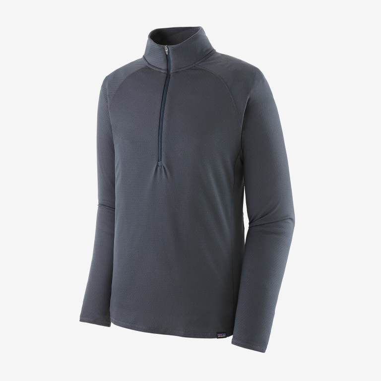 Pullover Patagonia CapileneÂ® Midweight Baselayer 1/2-Zip Hombre Azules | 24H07P7u