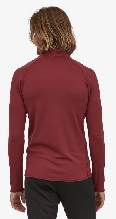 Pullover Patagonia CapileneÂ® Midweight Baselayer 1/2-Zip Hombre Rojos | DQK0YPA2