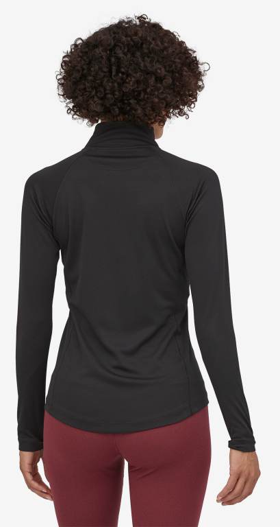 Pullover Patagonia CapileneÂ® Midweight Baselayer 1/2-Zip Mujer Negros | rnk0VTT8