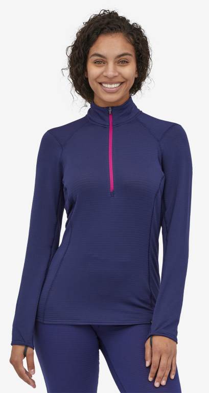 Pullover Patagonia CapileneÂ® Thermal Weight Baselayer 1/2-Zip Mujer Azules | NNC1ungj