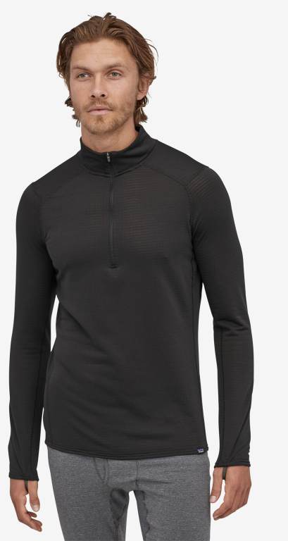 Pullover Patagonia CapileneÂ® Thermal Weight Baselayer 1/2-Zip Hombre Negros | wiDBq8FB