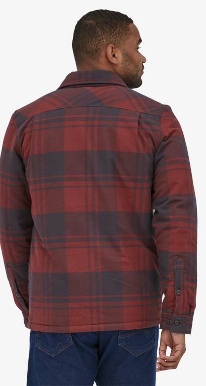 Pullover Patagonia Insulated Organic Algodon Midweight Fjord Flannel Hombre Rojos | YwLpYMBk