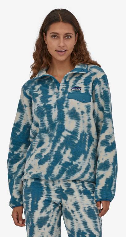 Pullover Patagonia Ligeros SynchillaÂ® Snap-TÂ® Mujer Azules | WjAozGqd