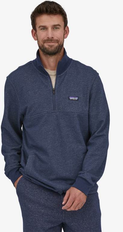 Pullover Patagonia Mahnya 1/2-Zip Hombre Marrom | c26OPFiJ