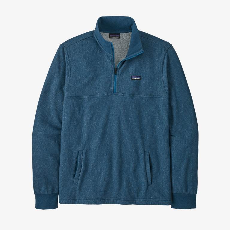 Pullover Patagonia Mahnya 1/2-Zip Hombre Azules | fpRVRlWw